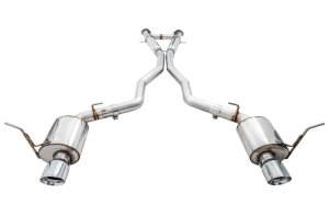 Jeep Grand Cherokee SRT Performance Exhaust - AWE Tuning - Touring Edition Cat Back - Chrome Silver - 2020
